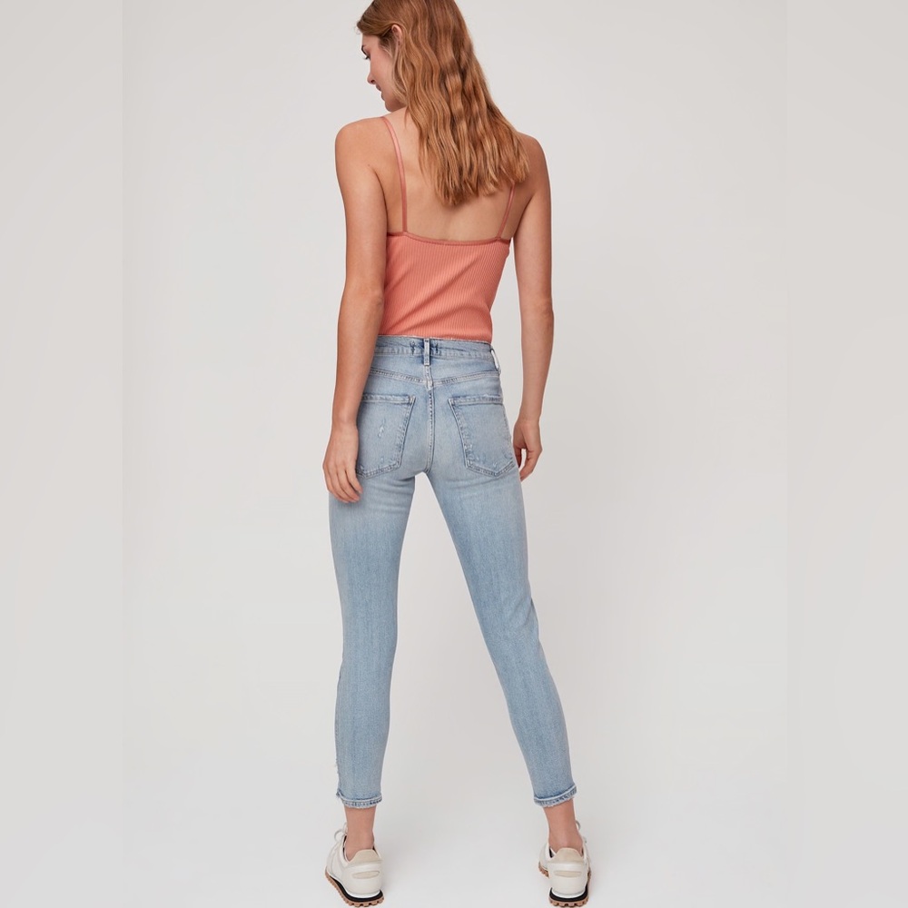 Agolde Sophie Crop Jeans - Size 26 - Picture 4 of 13